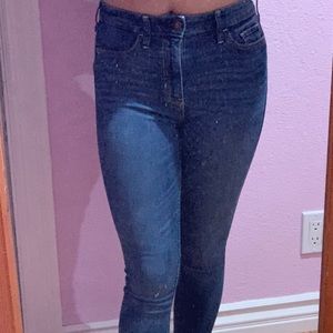 Hollister high rise skinny jeans